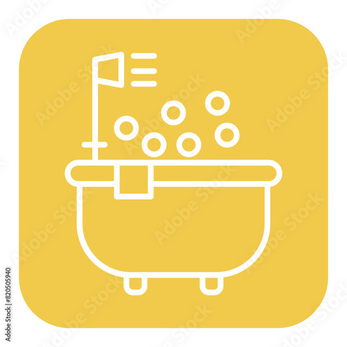 Jacuzzi vector icon. Can be used for Spa iconset.