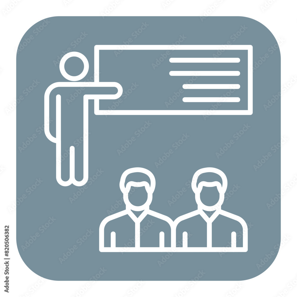 Presentation vector icon. Can be used for Business and Finance iconset. Presentation vector icon. Can be used for Business and Finance iconset.