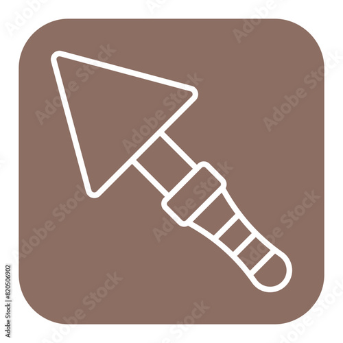 Trowel vector icon. Can be used for Home Improvements iconset.