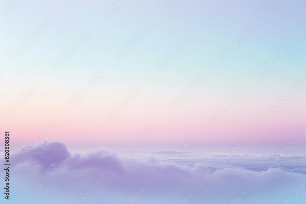 Soft pastel hues merging into a seamless gradient, like a whisper of dawn.