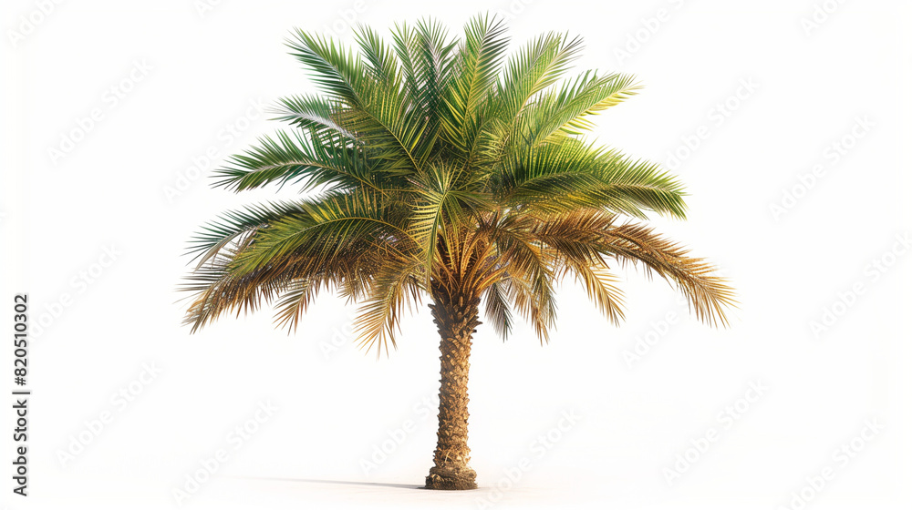 Obraz premium Heap of pitted dates isolated on white background, top view. Fruits of date palm (phoenix dactylifera). Close up view of clusters of immature dates ripening on the tree. Dates hanging on the vine. 