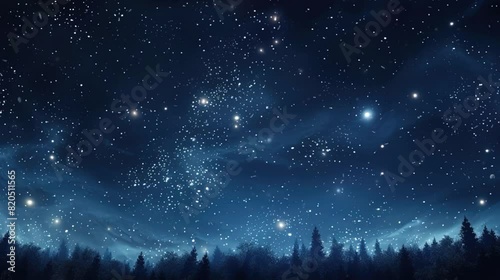 night sky with firework scenery at busy city, focused on the sky, copy space