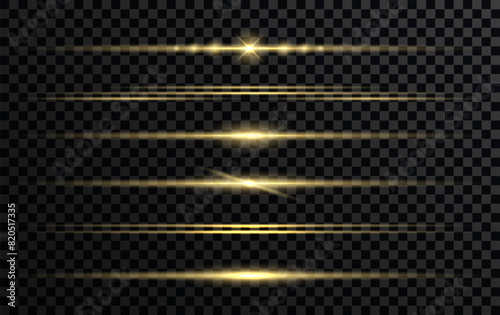 Effect sparkling stars light burst explosion, flickering and flashing lights. collection of different light effects on black background. transparent lens flares and lighting effects. vector design.