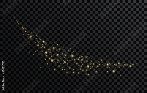 Effect sparkling stars light burst explosion, flickering and flashing lights. collection of different light effects on black background. transparent lens flares and lighting effects. vector design.