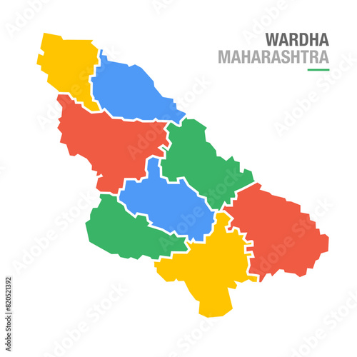 Wardha dist map