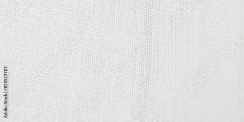 White cotton rag texture. natural fabric background. Vector illustration.