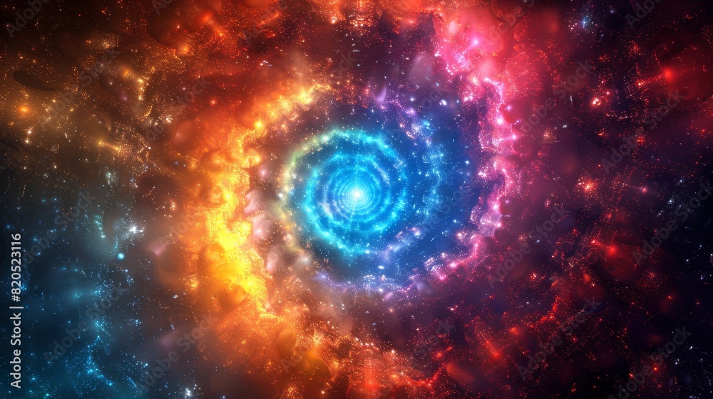 Cosmic Kaleidoscope: Vibrant Geometric Patterns in Celestial Phenomenon Cosmic Kaleidoscope: Vibrant Geometric Patterns in Celestial Phenomenon