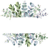 Eucalyptus floral frame