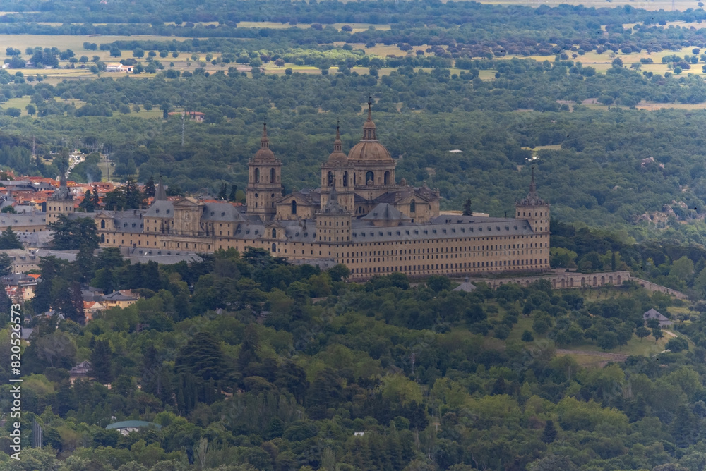 Monasterio del Escorial desde el mirador Angel nieto