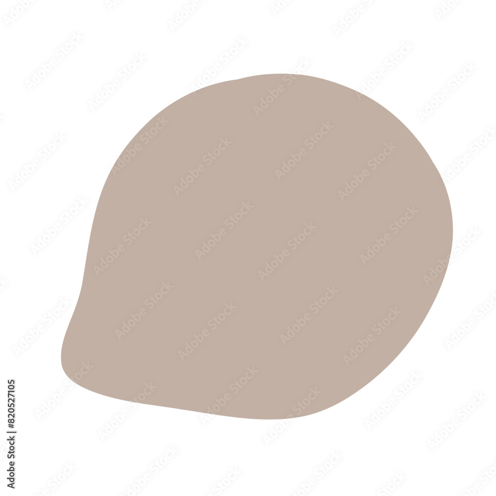 Spot vector abstraction autumn brown. Universal. School, cosmetics, show, website, isolated isolated element on a white background Spot vector abstraction autumn brown. Universal. School, cosmetics, show, website, isolated isolated element on a white background