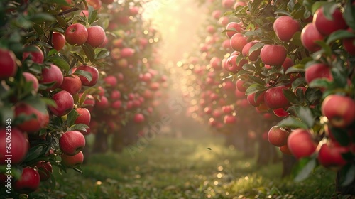 Fruit Garden Background