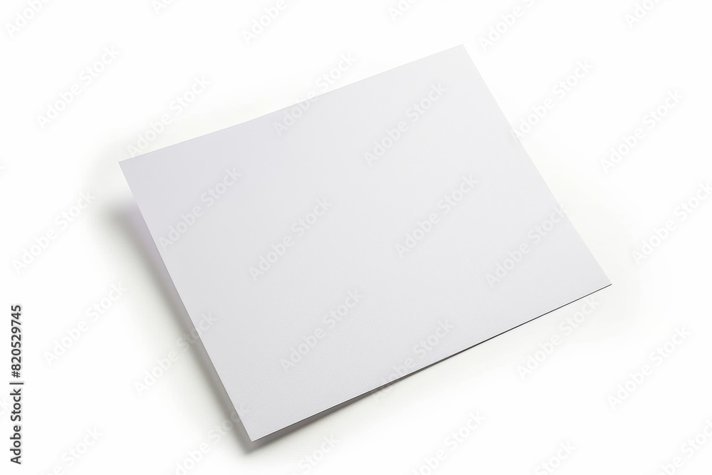 Paper Mockup on Isolated Background created with Generative AI Paper Mockup on Isolated Background created with Generative AI