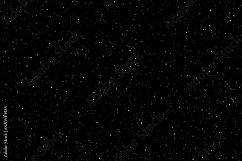 Starry night sky. Glowing stars in the night. Galaxy space background. New Year, Christmas and Celebration background concept.