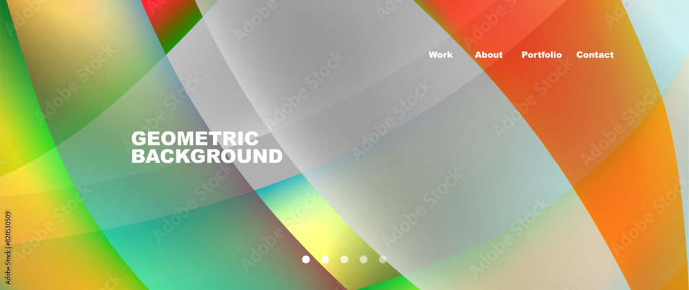 Web page design with geometric elements - circle and wave. Techno art concept. Vector Illustration For Wallpaper, Banner, Background, Card, Book Illustration, landing page Web page design with geometric elements - circle and wave. Techno art concept. Vector Illustration For Wallpaper, Banner, Background, Card, Book Illustration, landing page