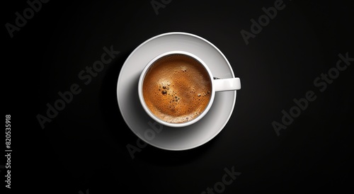 A Cup of Coffee With a Spoon