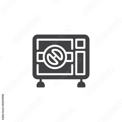 Autoclave machine vector icon