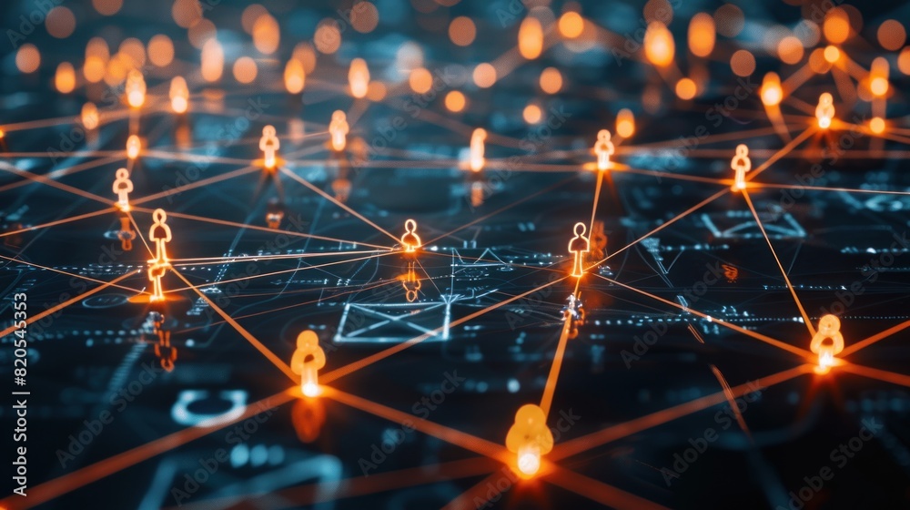 © UGM - Partnership of business concept. Business network.