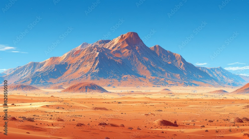 Fototapeta premium Vast Desert Background