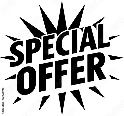 Special offer lettering calligraphy
