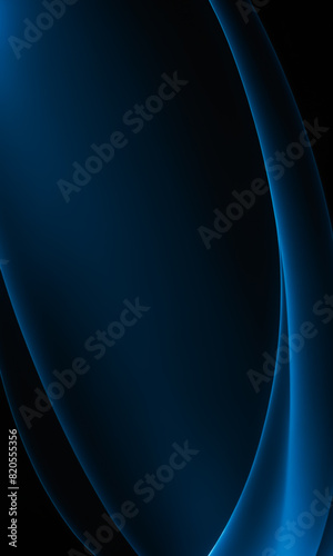 Blue abstract wavy background. Wallpaper, backdrop, banner, brochure, flyer.