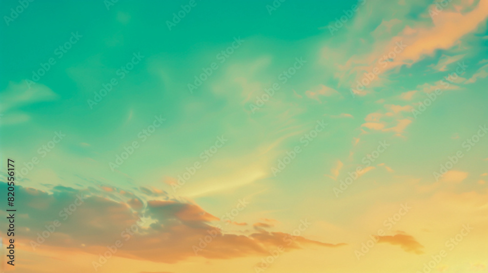 A Serene Abstract Pastel Sky With Soft Gradient Of Blue And Orange Hues A Serene Abstract Pastel Sky With Soft Gradient Of Blue And Orange Hues