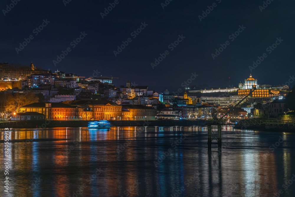 Porto,Portugal. The second-largest city and located along the Douro river. UNESCO proclaimed as World Heritage Site.