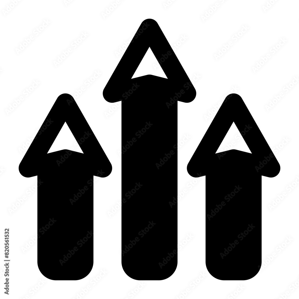 Boost Icon in Solid Style Boost Icon in Solid Style