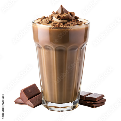 chocolate milkshake transparent background