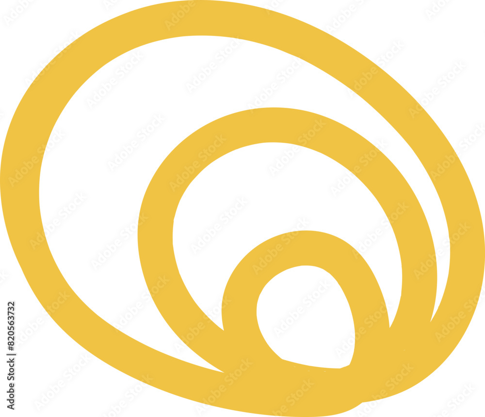 Obraz premium Organic shape element vector