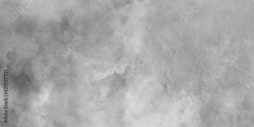 Concrete wall white color for background. Smoke picture in soft focus. Vignette texture in black and white color.  Old grunge textures with scratches and cracks. Vintage background with space for text