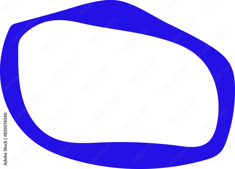 Organic shape element vector Organic shape element vector