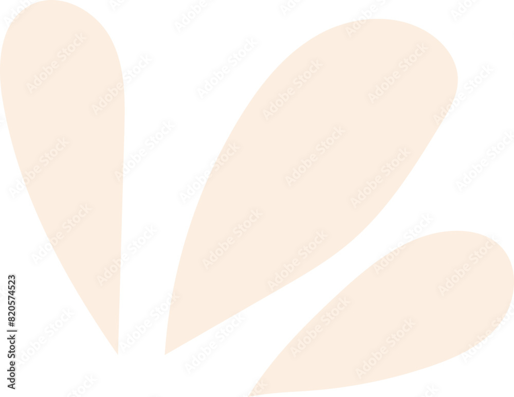 Organic shape element vector Organic shape element vector