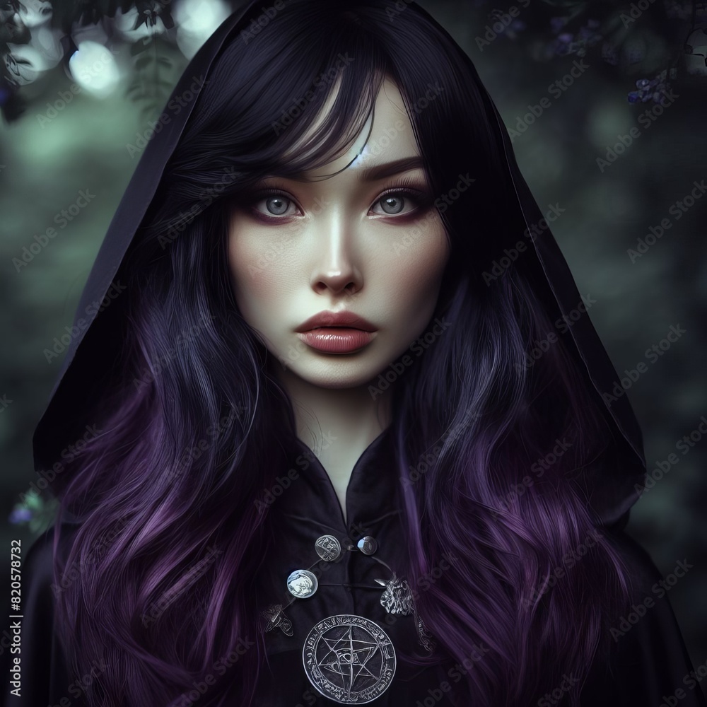 portrait of a gothic woman portrait of a gothic woman