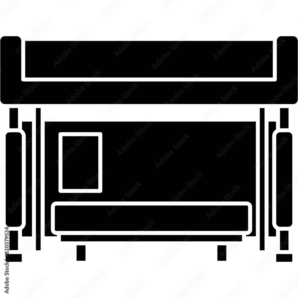 Halte Bus Icon Halte Bus Icon