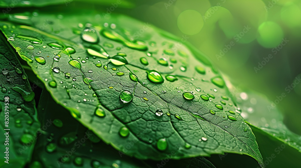 Green leaf background close up view. Nature foliage abstract of leave texture for showing concept of green business and ecology for organic greenery and natural product background. 3D illustration Green leaf background close up view. Nature foliage abstract of leave texture for showing concept of green business and ecology for organic greenery and natural product background. 3D illustration