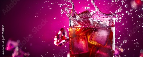 Refreshing Pomegranate Soda...