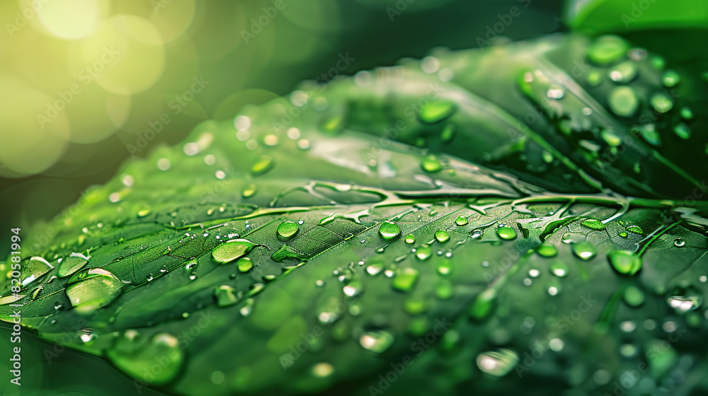 Green leaf background close up view. Nature foliage abstract of leave texture for showing concept of green business and ecology for organic greenery and natural product background. 3D illustration Green leaf background close up view. Nature foliage abstract of leave texture for showing concept of green business and ecology for organic greenery and natural product background. 3D illustration