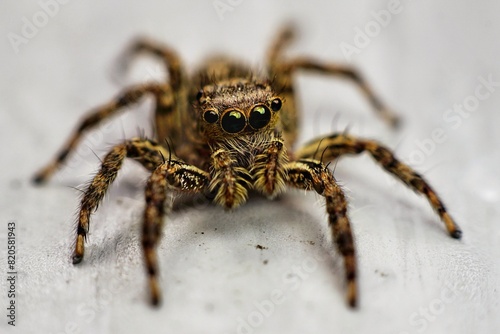 spider on the wall