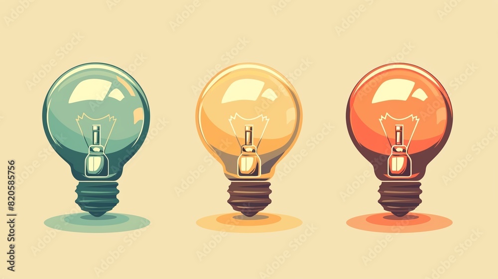 豆電球のアイコン20