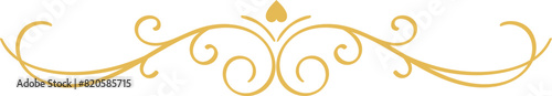 Luxury black header element vector