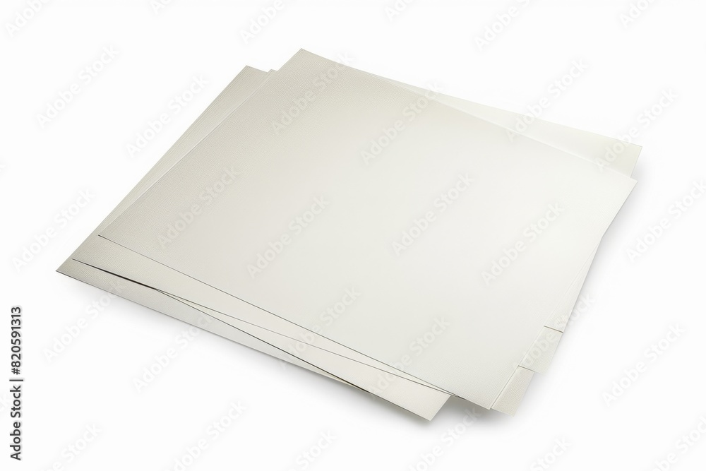 Paper Mockup on Isolated Background created with Generative AI Paper Mockup on Isolated Background created with Generative AI
