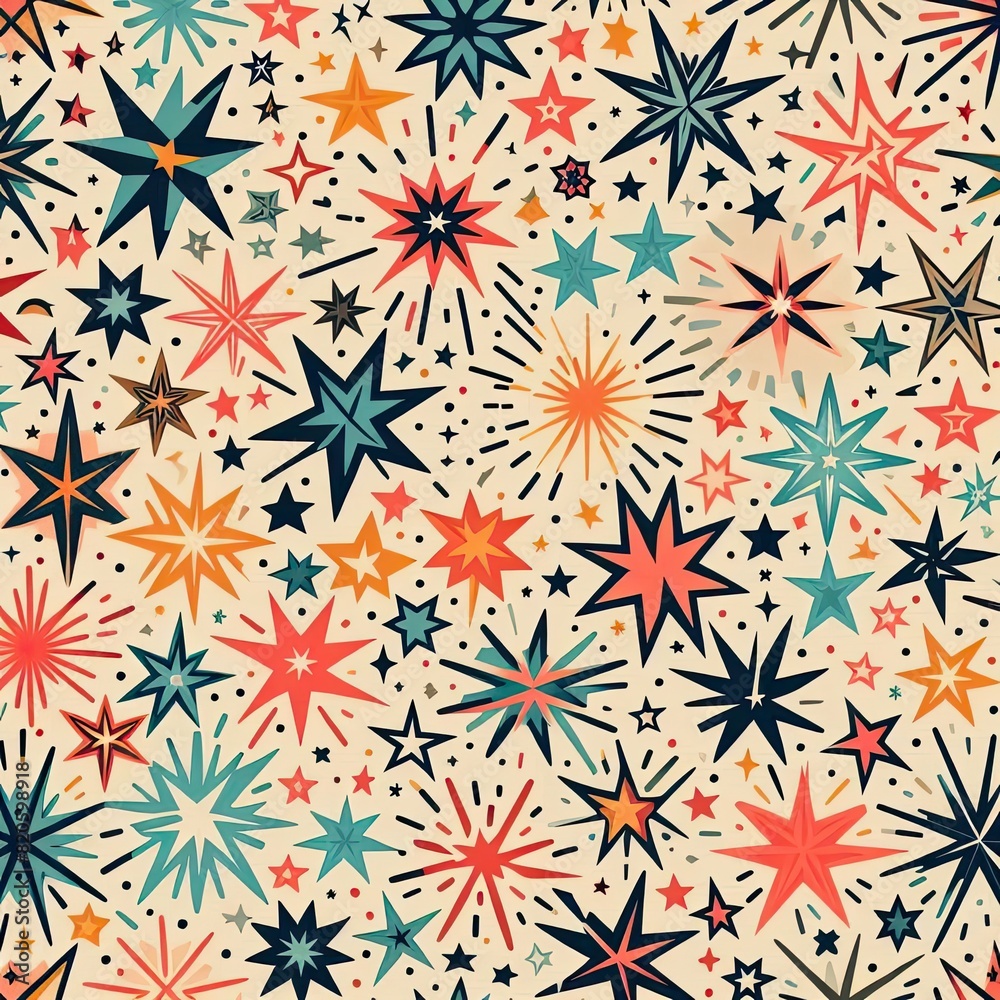 Abstract Cosmic Celebration with Generative AI. Abstract Cosmic Celebration with Generative AI.