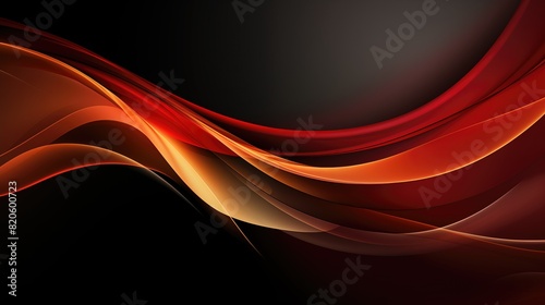 black red gold abstract background