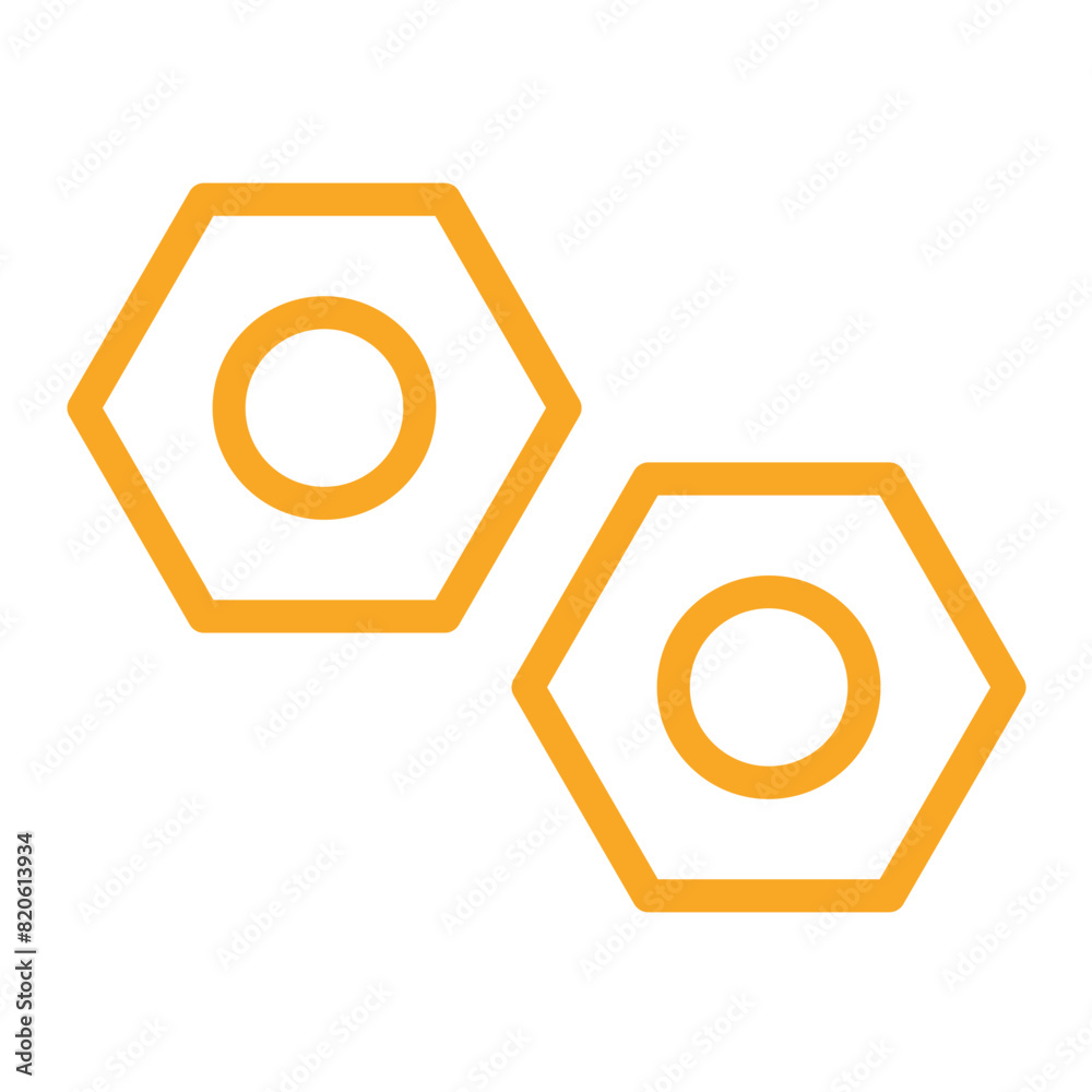 Nut Vector Icon Design Illustration Nut Vector Icon Design Illustration
