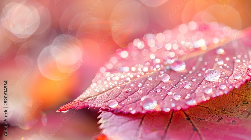 Vivid macro background of colorful wet surface with water droplets for abstract design Vivid macro background of colorful wet surface with water droplets for abstract design