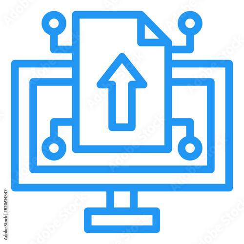 File sharing Vector Icon Design Illustration