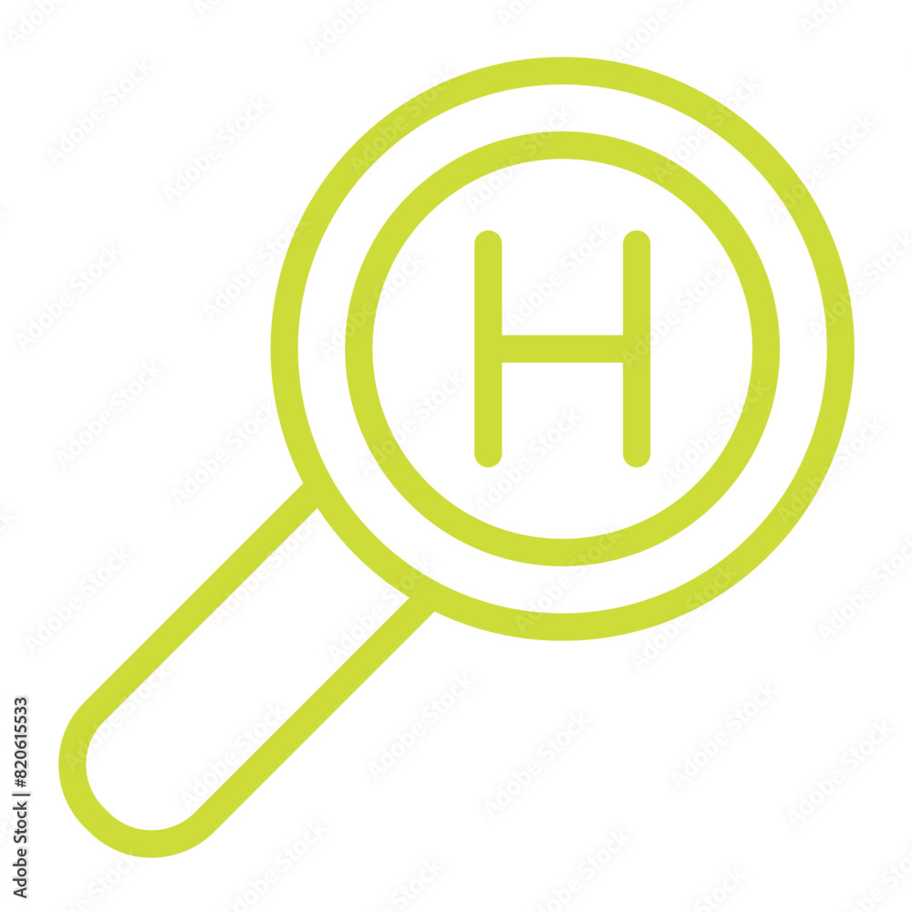 Hotel search Vector Icon Design Illustration