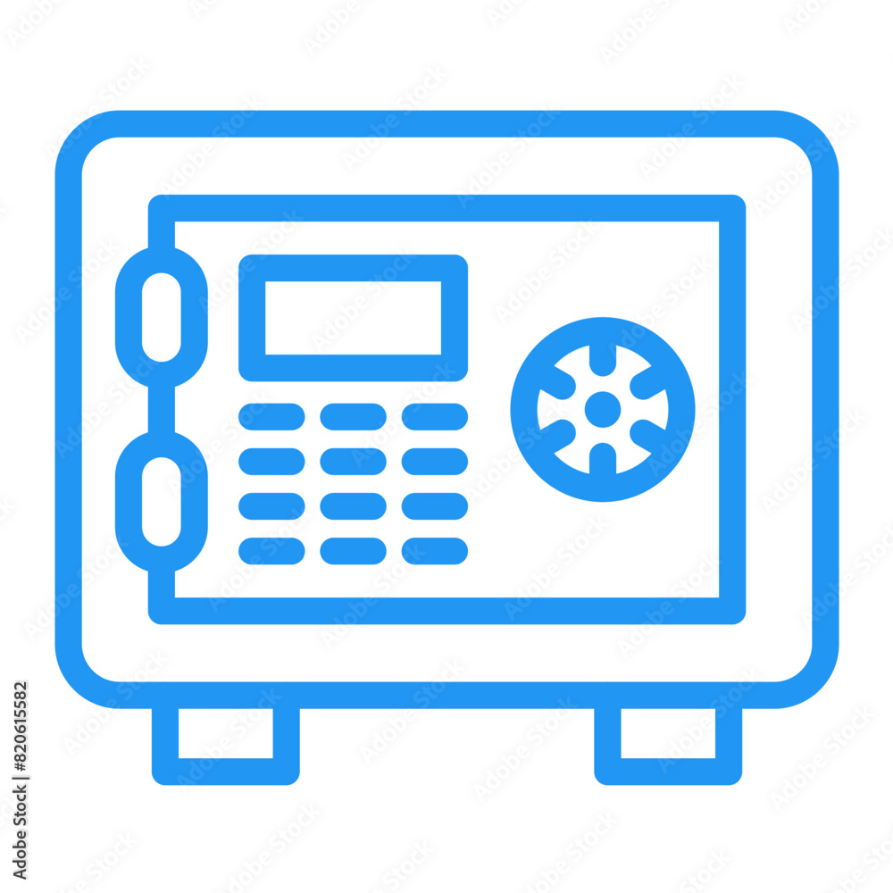 Safety box Vector Icon Design Illustration Safety box Vector Icon Design Illustration