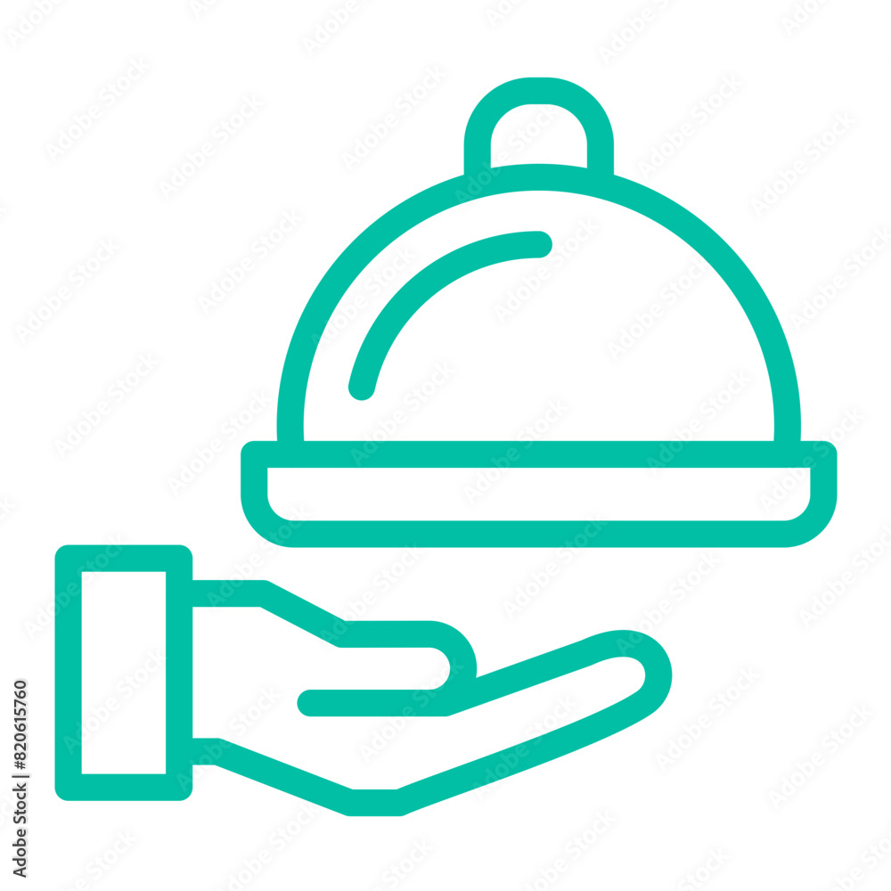 Room service Vector Icon Design Illustration Room service Vector Icon Design Illustration