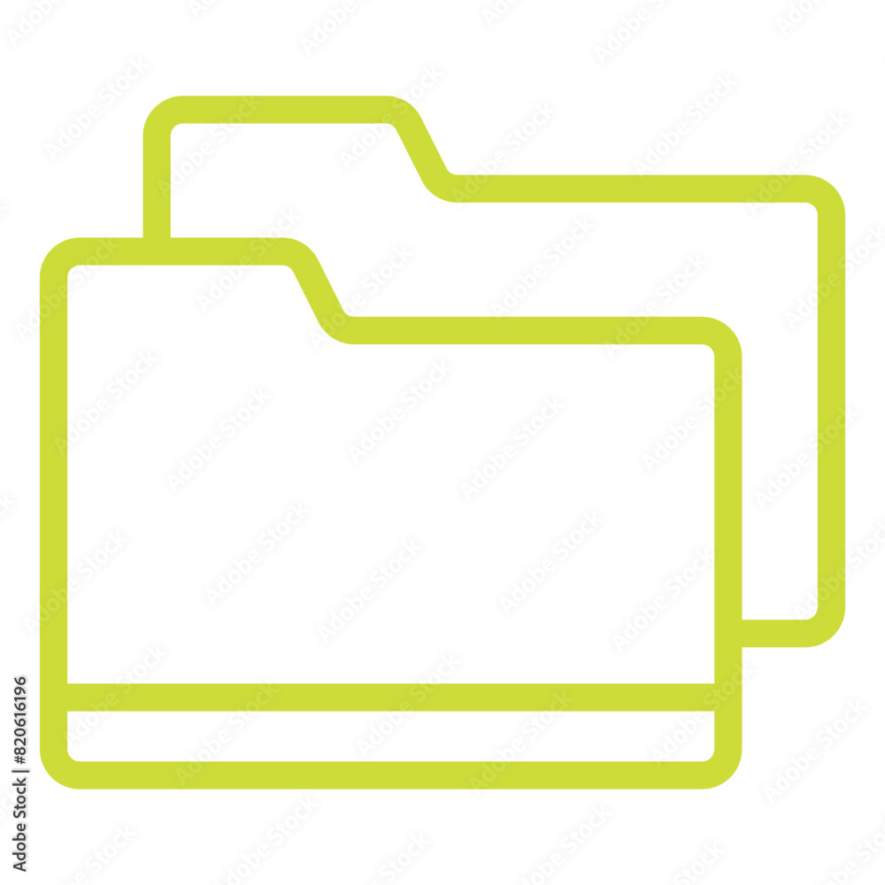 Folder Vector Icon Design Illustration Folder Vector Icon Design Illustration